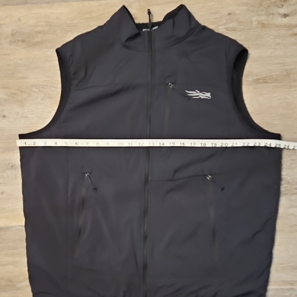 Sitka Men's Black Insulated Fleece Lined  Vest Size Xl - Picture 9 of 13